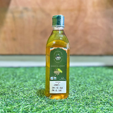 Sesame Oil (Jaggery Powder)